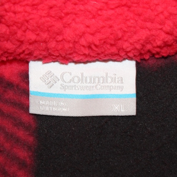 Columbia Buffalo plaid fleece jacket (women’s XL) (NWT) - Picture 8 of 11